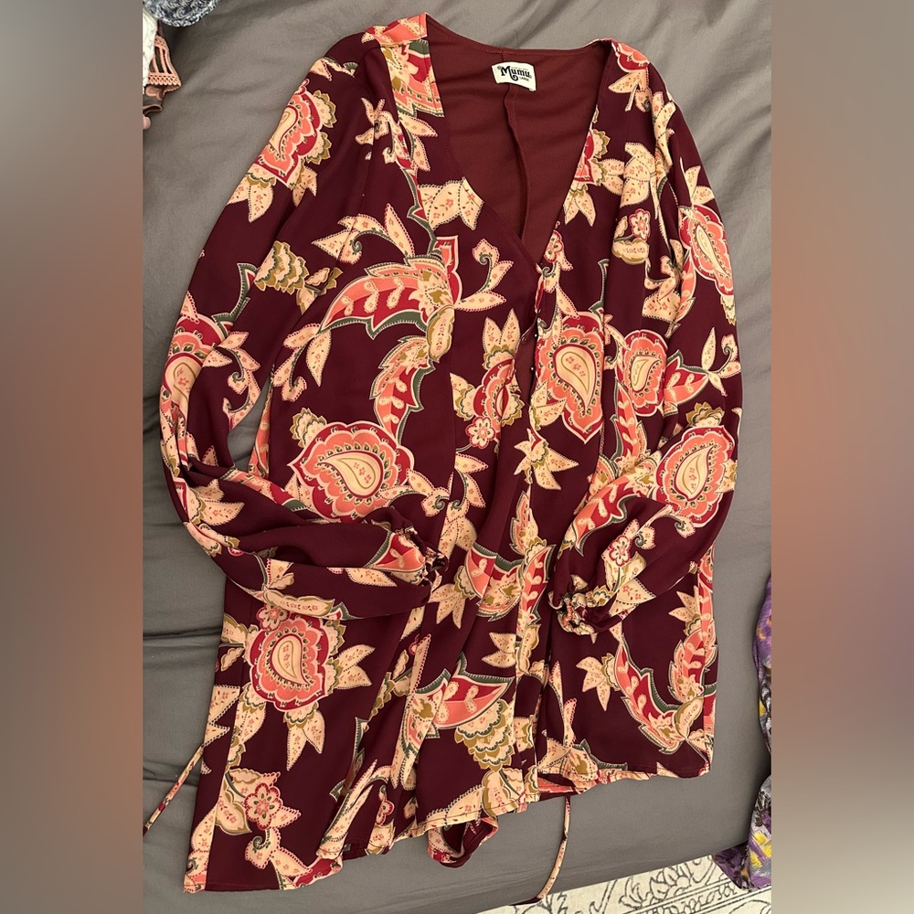 Floral Paisley Dress